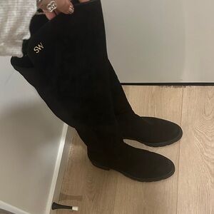 Stuart Weitzman Black Over the Knee Boots